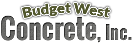 Budget West Concrete, Inc., Logo